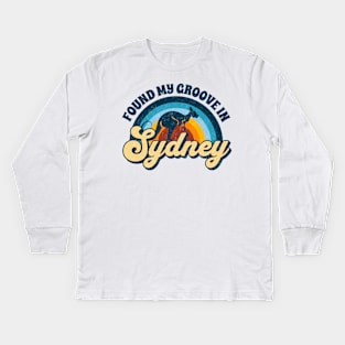 Sydney, Australia Kids Long Sleeve T-Shirt